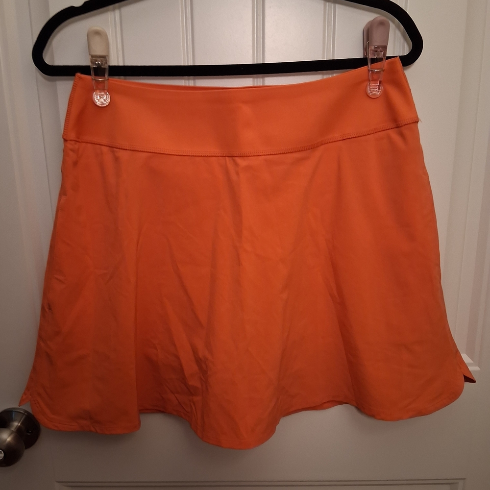 Puma Orange Mini Skirt